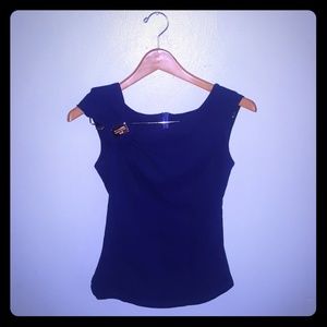 Dolce &Gabana Navy Blue Top! S